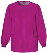 Cherokee Women's Snap Front Scrub Warmup