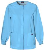 Cherokee Women's Snap Front Scrub Warmup