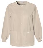 Cherokee Women's Snap Front Scrub Warmup