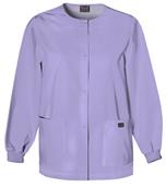 Cherokee Women's Snap Front Scrub Warmup