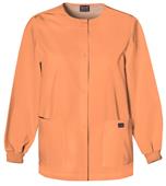 Cherokee Women's Snap Front Scrub Warmup