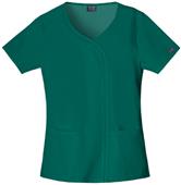 Cherokee Women's Mock Wrap Scrub Tops