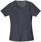 Cherokee Women's Mock Wrap Scrub Tops