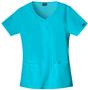 Cherokee Women's Mock Wrap Scrub Tops