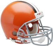 NFL Browns On-Field Full Size Helmet (VSR4)