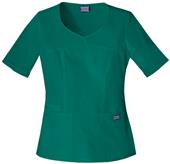 Cherokee Women's Mock Wrap Scrub Tops Cherokee Women's Mock Wrap Scrub Tops
