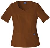 Cherokee Women's Mock Wrap Scrub Tops Cherokee Women's Mock Wrap Scrub Tops