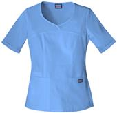 Cherokee Women's Mock Wrap Scrub Tops Cherokee Women's Mock Wrap Scrub Tops
