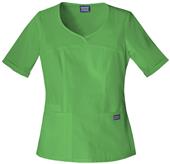 Cherokee Women's Mock Wrap Scrub Tops Cherokee Women's Mock Wrap Scrub Tops