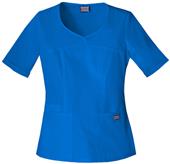 Cherokee Women's Mock Wrap Scrub Tops