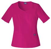 Cherokee Women's Mock Wrap Scrub Tops Cherokee Women's Mock Wrap Scrub Tops