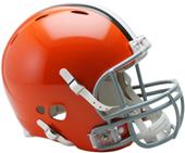 NFL Browns On-Field Full Size Helmet (Revolution)