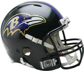 NFL Ravens On-Field Full Size Helmet (Revolution)