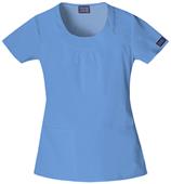 Cherokee Women's Scoop "U" Shape Scrub Tops