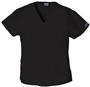 Cherokee Women's Mini Mock Wrap Scrub Tops