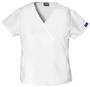 Cherokee Women's Mini Mock Wrap Scrub Tops