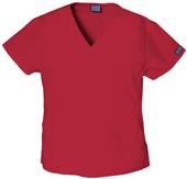 Cherokee Women's Mini Mock Wrap Scrub Tops