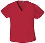 Cherokee Women's Mini Mock Wrap Scrub Tops