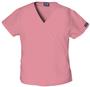 Cherokee Women's Mini Mock Wrap Scrub Tops