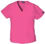 Cherokee Women's Mini Mock Wrap Scrub Tops