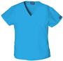Cherokee Women's Mini Mock Wrap Scrub Tops