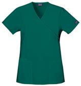 Cherokee Women's Mock Wrap Scrub Tunic Cherokee Women's Mock Wrap Scrub Tunic