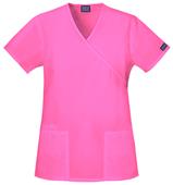 Cherokee Women's Mock Wrap Scrub Tunic Cherokee Women's Mock Wrap Scrub Tunic