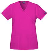 Cherokee Women's Mock Wrap Scrub Tunic Cherokee Women's Mock Wrap Scrub Tunic