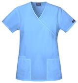 Cherokee Women's Mock Wrap Scrub Tunic Cherokee Women's Mock Wrap Scrub Tunic