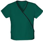 Cherokee Women's Mini Mock Wrap Scrub Top Cherokee Women's Mini Mock Wrap Scrub Top