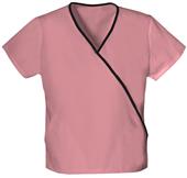 Cherokee Women's Mini Mock Wrap Scrub Top