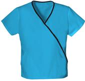 Cherokee Women's Mini Mock Wrap Scrub Top Cherokee Women's Mini Mock Wrap Scrub Top