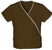 Cherokee Women's Mini Mock Wrap Scrub Top Cherokee Women's Mini Mock Wrap Scrub Top