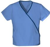 Cherokee Women's Mini Mock Wrap Scrub Top Cherokee Women's Mini Mock Wrap Scrub Top