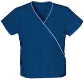Cherokee Women's Mini Mock Wrap Scrub Top Cherokee Women's Mini Mock Wrap Scrub Top