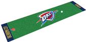 Fan Mats Oklahoma City Thunder Putting Green Mats Fan Mats Oklahoma City Thunder Putting Green Mats