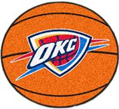 Fan Mats Oklahoma City Thunder Basketball Mats Fan Mats Oklahoma City Thunder Basketball Mats