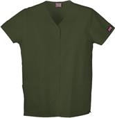 Cherokee Women's Snap Front Scrub Top Cherokee Women's Snap Front Scrub Top