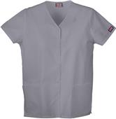 Cherokee Women's Snap Front Scrub Top Cherokee Women's Snap Front Scrub Top