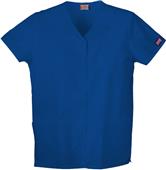Cherokee Women's Snap Front Scrub Top