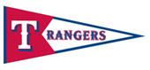 Winning Streak MLB Texas Rangers Classic Pennant