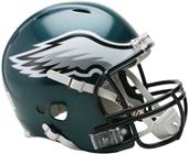 NFL Eagles On-Field Full Size Helmet (Revolution)