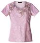 Baby Phat Women's If It's Not Baroque Scrubs Top