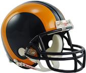 NFL Rams (81-99) Mini Replica Helmet Throwback NFL Rams (81-99) Mini Replica Helmet Throwback