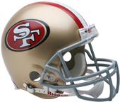 NFL 49ers On-Field Full Size Helmet (VSR4) NFL 49ers On-Field Full Size Helmet (VSR4)