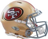 NFL 49ers On-Field Full Size Helmet (Speed) NFL 49ers On-Field Full Size Helmet (Speed)