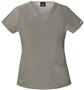 Baby Phat Womens The Top Scrubs Mock Wrap Top