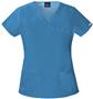 Baby Phat Womens The Top Scrubs Mock Wrap Top