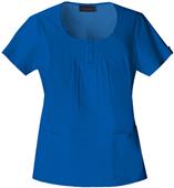 Baby Phat Women's Scoop Neck Scrubs Top 26738