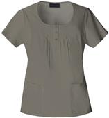 Baby Phat Women's Scoop Neck Scrubs Top 26738